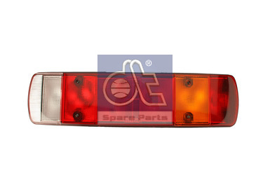 Фонарь задний SCANIA 7-секционный правый полукруглый (под разъем) - DT Spare Parts/121427