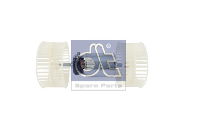 Электродвигатель отопителя MB ACTROS Megaspase в сборе с крыльчаткой - HELLA/BEHR/8EW351024-481