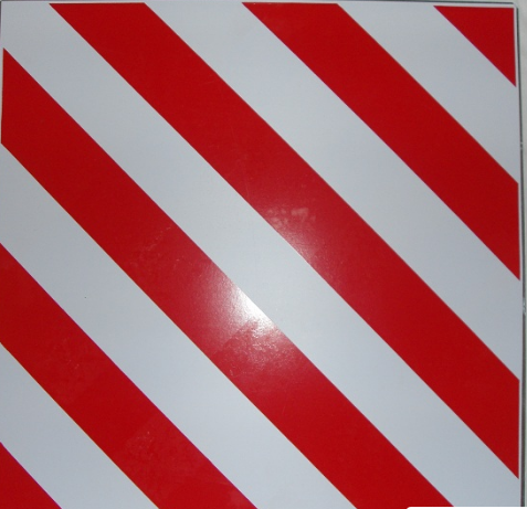 Знак "Негабаритный груз" (400х400мм) светоотражающий - AT/AT27777