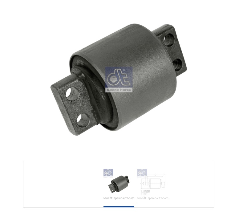 Сайлентблок V-образной тяги VOLVO D=91mm/H=150mm - DT Spare Parts/262001