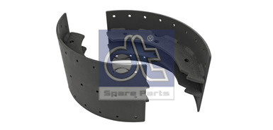 Колодка тормозная VOLVO 175мм (комплект на колесо 2шт.) 8мм - DT Spare Parts/240376