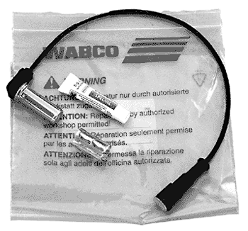 Датчик ABS L=400 MB/BPW/DAF/SCHMITZ угловой + втулка + смазка - WABCO/4410329212