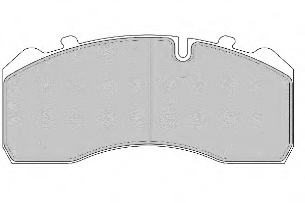 Колодки дисковые KNORR SN/SB7/SCANIA/MB/DAF/SAF ProTec S - JURID/2925305390