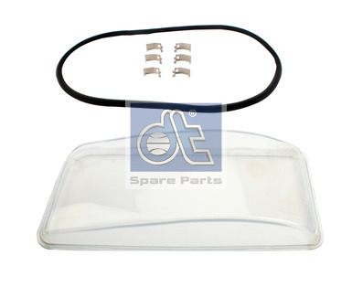 Стекло фары MAN TGA/TGX правое - DT Spare Parts/331024