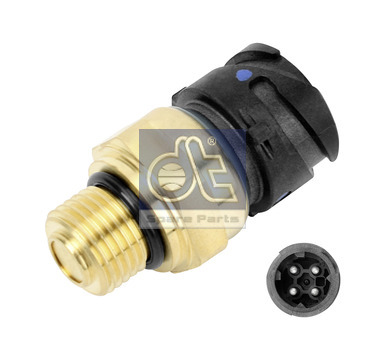 Датчик давления масла VOLVO D9B/D12C/D12D/D13A/D16C 4-конт., M16 x 1,5, 0-7 bar - DT Spare Parts/212461
