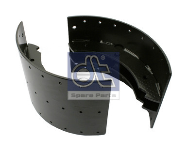 Колодка тормозная VOLVO 225мм (комплект на колесо 2шт.) 8мм - DT Spare Parts/240378