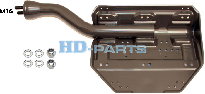 Кронштейн крыла SCANIA-4 задний левый задний - HD Parts/319438