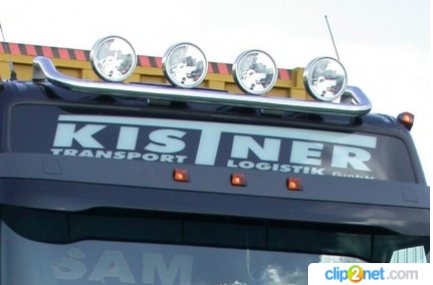 Держатель фар VOLVO FH (на крышу Globe & Globe XL 4 lamps с интегрир.проводкой) - METEC/868153