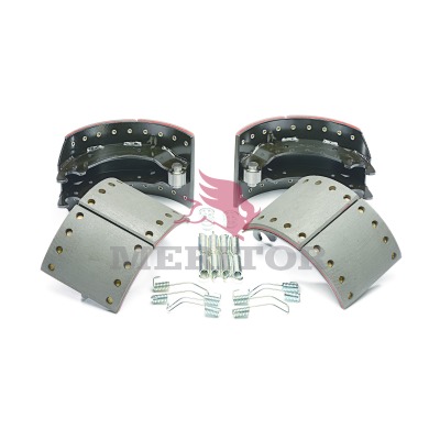 Колодки торм. с накл. BPW SN3620 (компл. на ось + крепёж) - MERITOR/ROR/MBSK2440-4