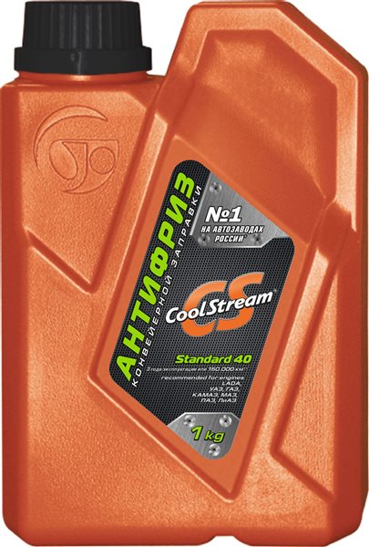 Антифриз CoolStream Standart 40 1кг - ТЕХНОФОРМ/CS-010201