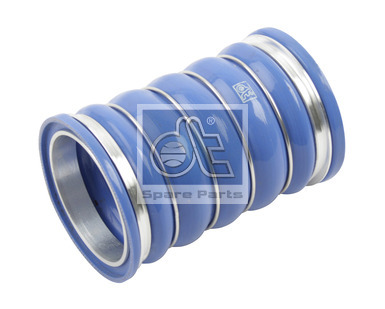 Патрубок интеркулера VOLVO FH/FM D=100mm/L=148мм синий - DT Spare Parts/215600