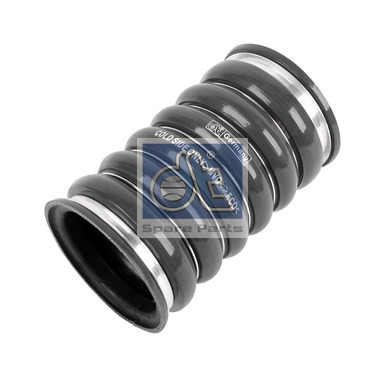 Патрубок интеркулера SCANIA-4/P/G/R/T, Dвн.=100mm/Dнар.=107mm/L=180mm - DT Spare Parts/111619