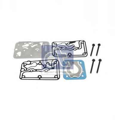 Р/к компрессора WABCO 9121120010/9121120000 VOLVO FM (прокладки+клапан +болты) - DT Spare Parts/294028