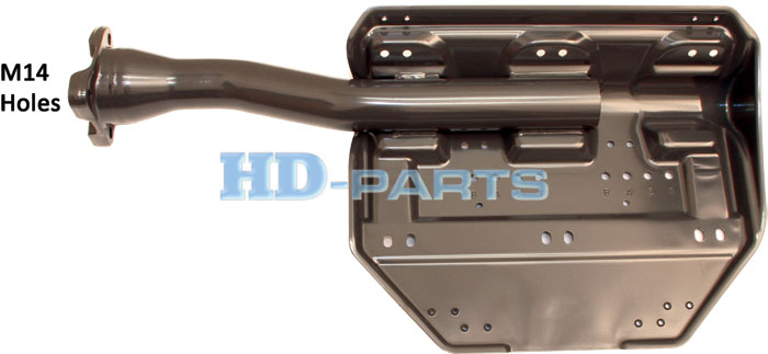 Кронштейн крыла SCANIA-P/R/G/T задний левый задний (под 3 болта) - HD Parts/319430