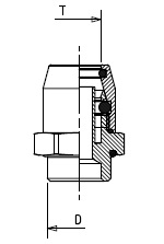 Соединитель 12/М16х1,5 нар. резьба (трубка 12х1,5) - WABCO/8938030060
