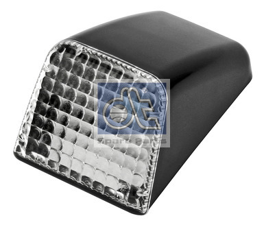 Стекло габаритного фонаря VOLVO белый (в козырёк) - DT Spare Parts/224196