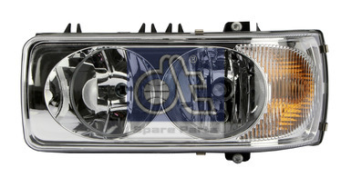 Фара DAF CF85/XF95/105 левая, механический корректор - DT Spare Parts/581172