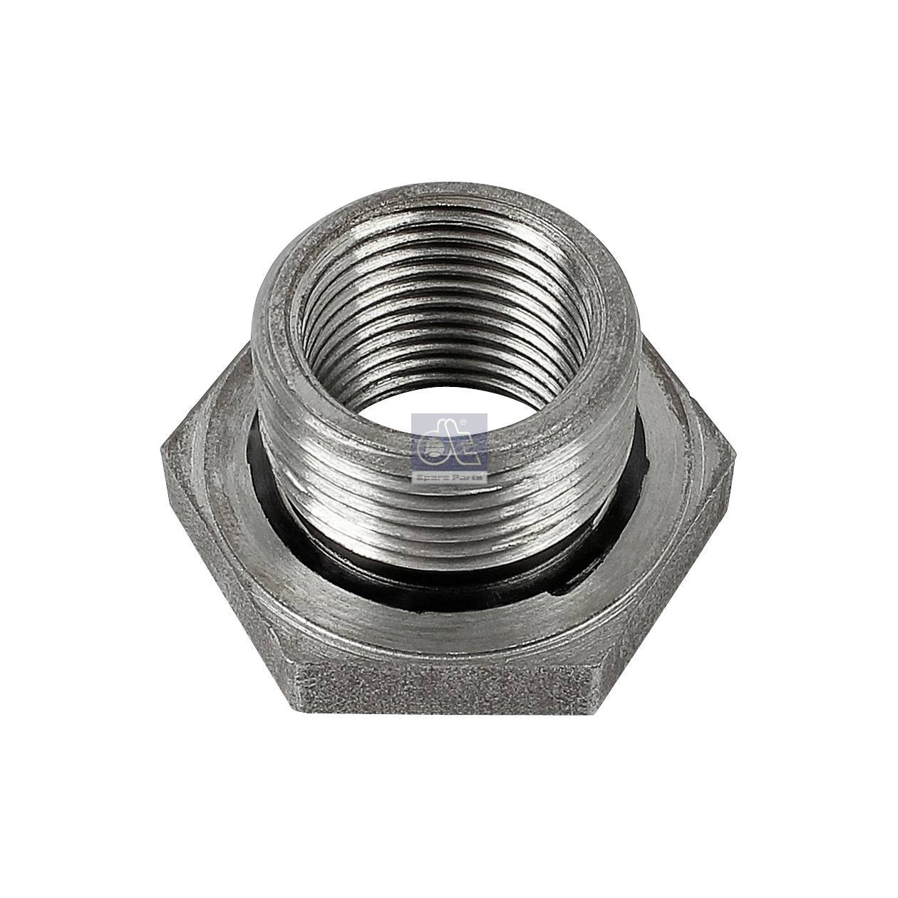 Втулка резьбовая M30x2/M24x2 поддона - DT Spare Parts/110253