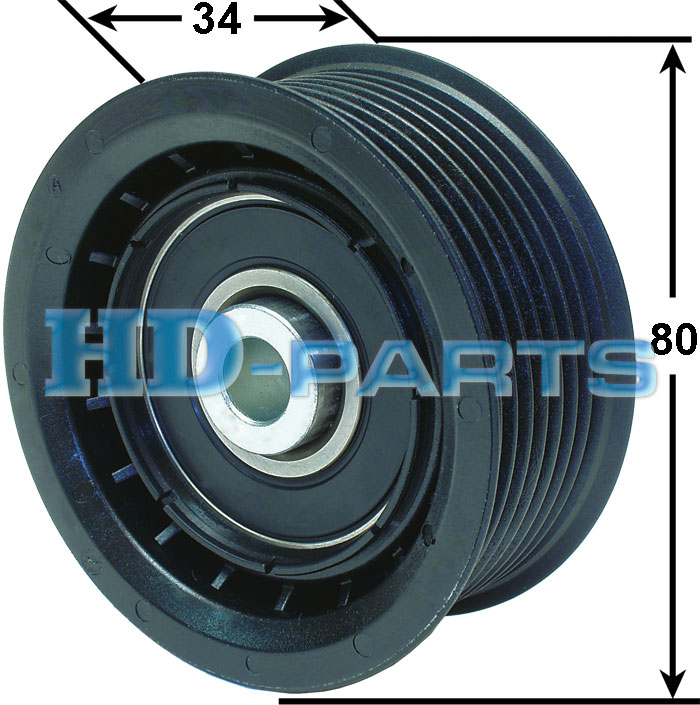 Ролик направляющий SCANIA-4/P/R D=80/d=11/h=34 - HD Parts/302423