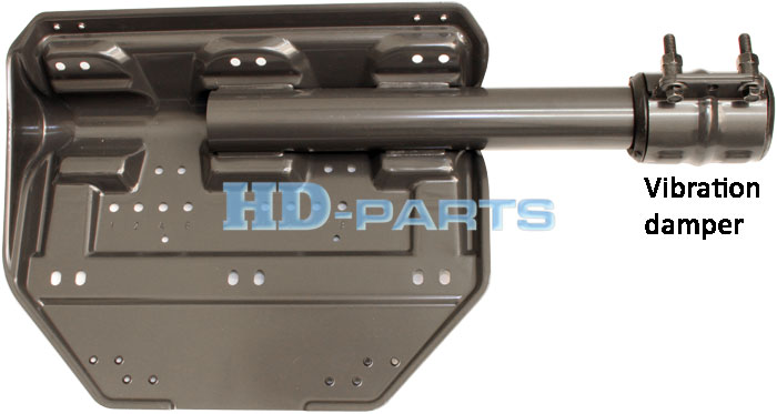 Кронштейн крыла SCANIA-P/R/G задний правый - HD Parts/319435