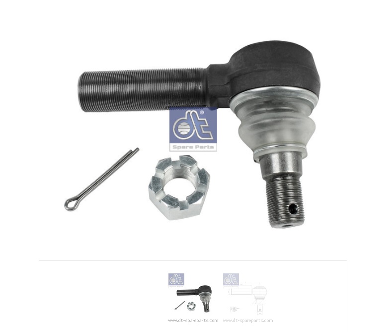 Наконечник рулевой VOLVO правый RHT М30х1,5 L=135мм - DT Spare Parts/253157