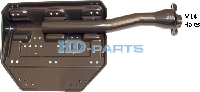 Кронштейн крыла SCANIA-P/R/G/T задний правый задний (под 3 болта) - HD Parts/319431